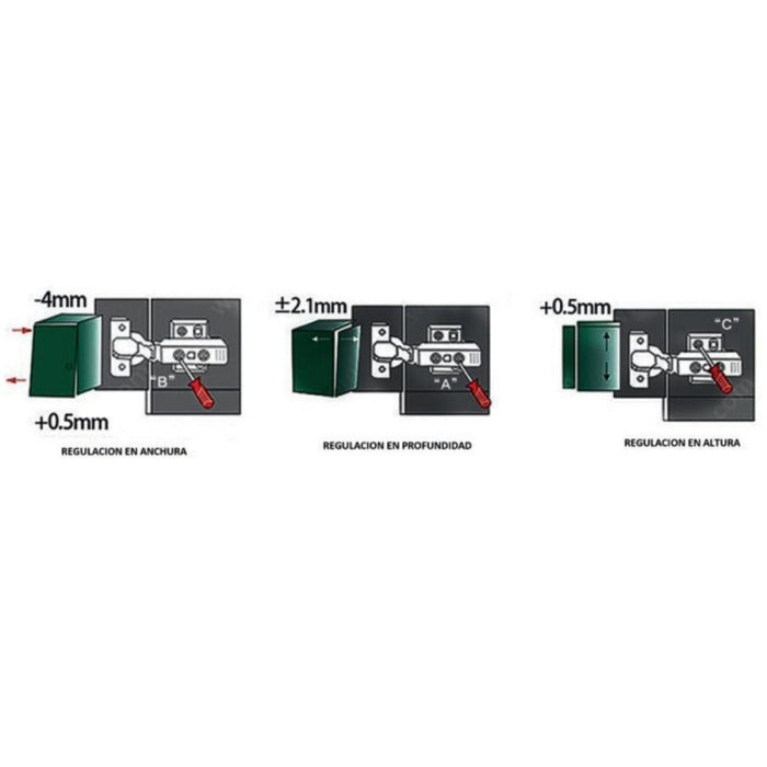 BISAGRA CIERRE PISTON 98300A-RECTA