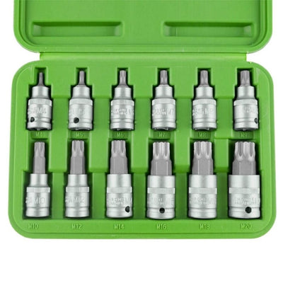 Set de 12 Piezas de 1/2'' Punta 12 Cantos