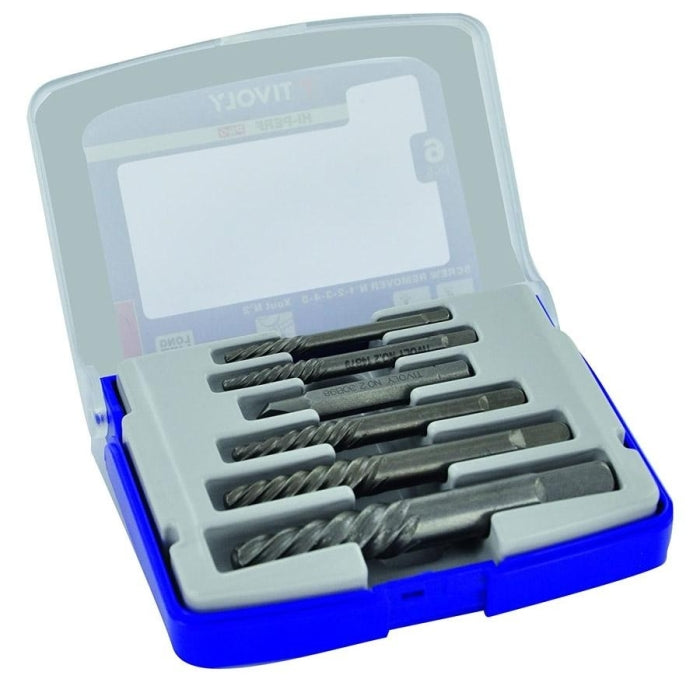 Juego Extractor de Tornillos y Clavos 5+1 TIVOLY