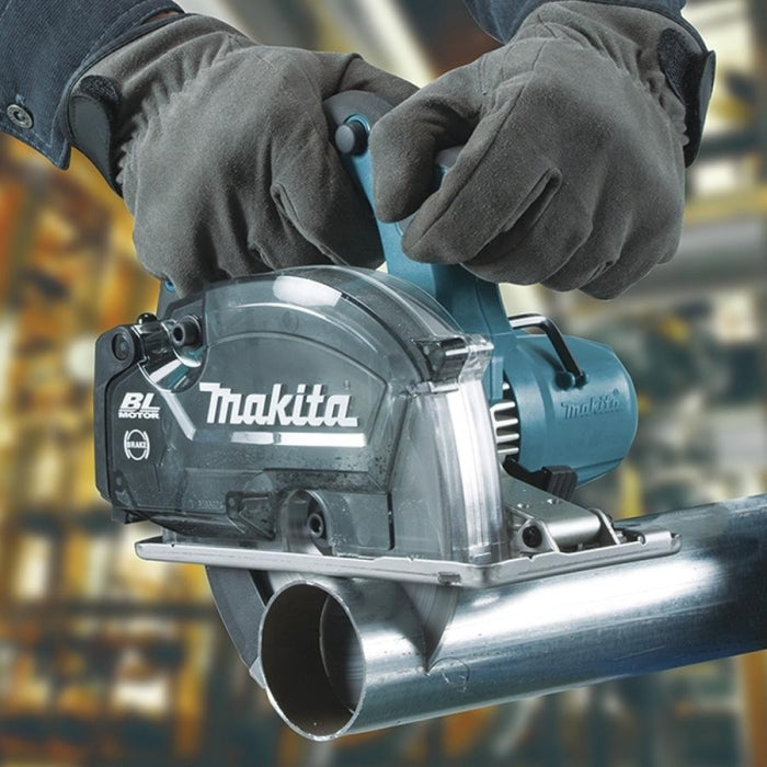 Cortador de Metal con Deposito DCS553RTJ 150mm 18V MAKITA