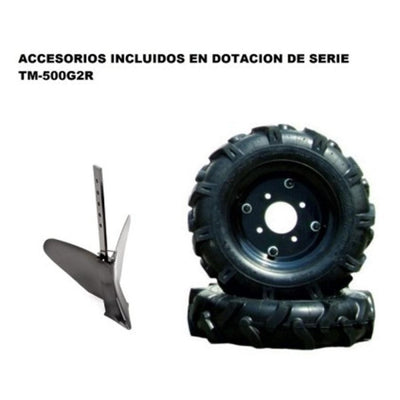 Motoazada Gasolina 196cc / 4T. 6,5CV TM-500G2R CAMPEON