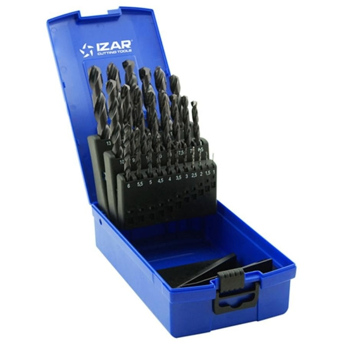 Juego Brocas HSS Metal 1456 IZAR 25 uds.