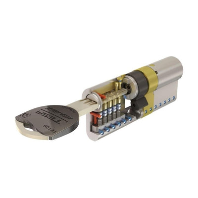 CILINDRO SEGURIDAD TK100 30x30 NIQUEL TESA