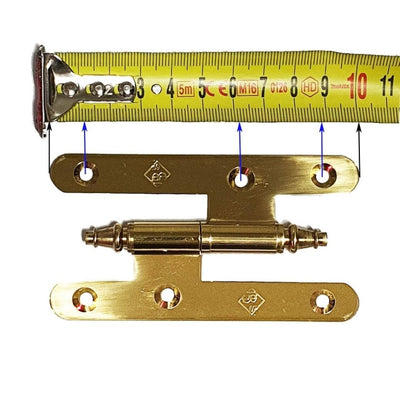 PERNIO LATON CROMO MATE C/REM 4025 IZQDA