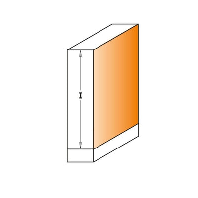 Fresa para Refundir D12.7x25 Mango 8 906.127.11 CMT