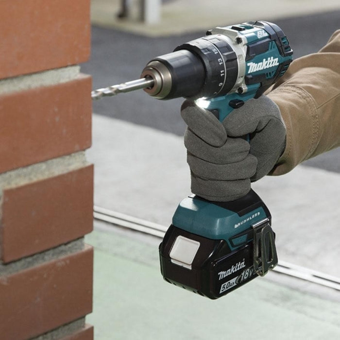 Taladro Percutor BL 18V LXT 13mm DHP484ZJ MAKITA