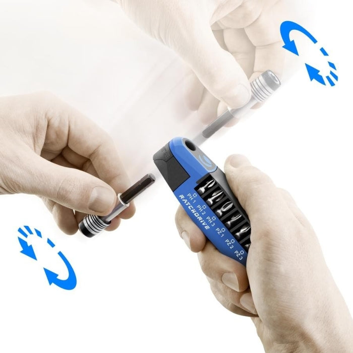 Caja Puntas con Carraca Ratchdrive WITTE