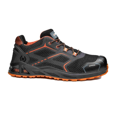ZAPATO K-STEP S1P NEGRO/NARANJA BASE B1004
