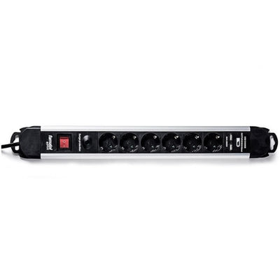 Regleta Base Múltiple 6 Tomas y 2 USB Interruptor y Cable 1,5mts FAMATEL