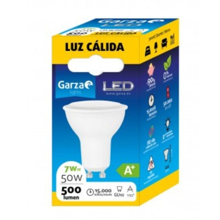 Bombilla LED 7W 500LM 3000K GARZA