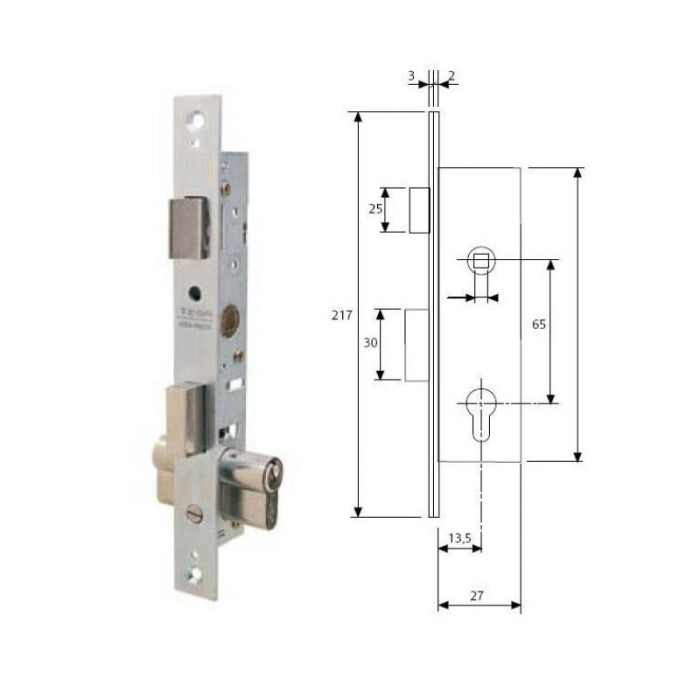 Tesa Cerradura Canto 2200/15HZ
