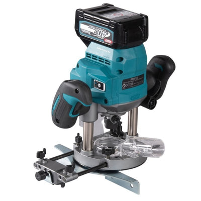 Fresadora de superficie BL 40Vmax XGT 12mm Vel. Variable AWS RP001GZ Makita