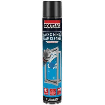 Spray Limpiador de Cristales Glass & Mirror Foam Cleaner 750ML SOUDAL