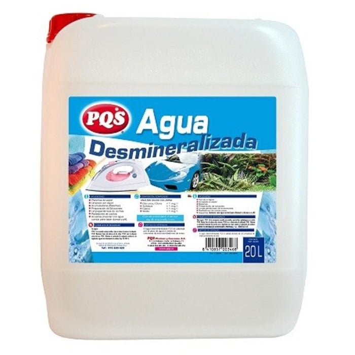 Agua Desmineralizada Garrafa 20 Litros PQS