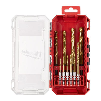 ESTUCHE 10 DE BROCAS HSS-G TIN PACKOUT 4932493865 MILWAUKEE