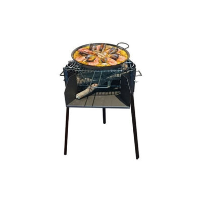Barbacoa Carbon-Lea Redonda 60 X 75 CM 71582 IMEX EL ZORRO