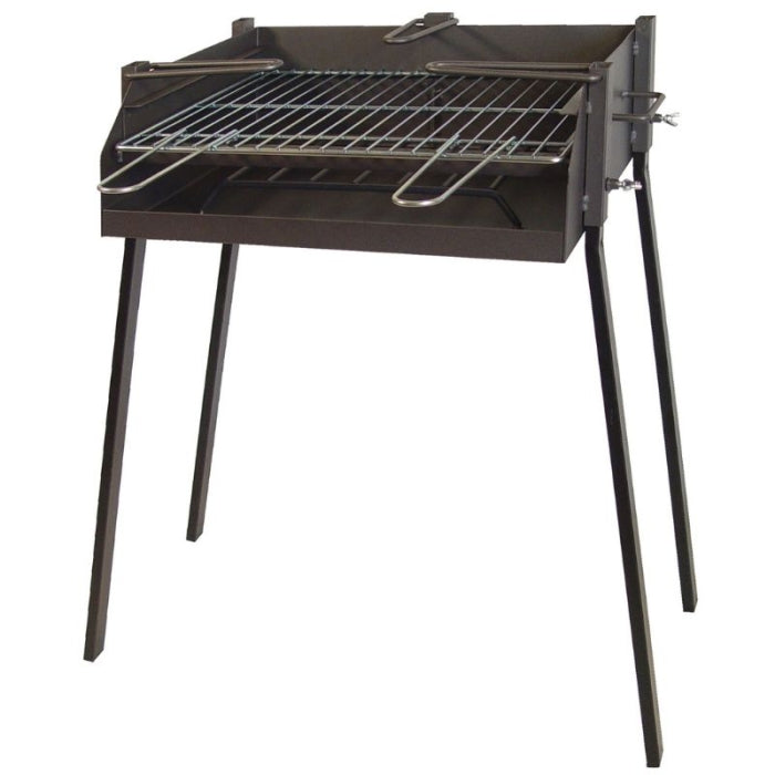 Barbacoa Carbon-Lea Rectangular Soporte Paellero 60 X 40 X 75 CM 71585 IMEX EL ZORRO