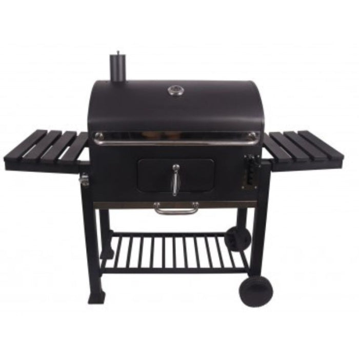 Barbacoa Carbon Dos Mesas Auxiliares 152,5 X 65 X 127 CM KY4524HG NATUUR