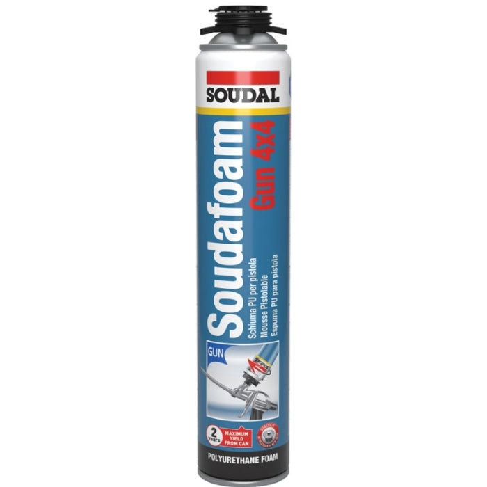 ESPUMA SOUDAFOAM GUN 4x4 750ML 130336 SOUDAL