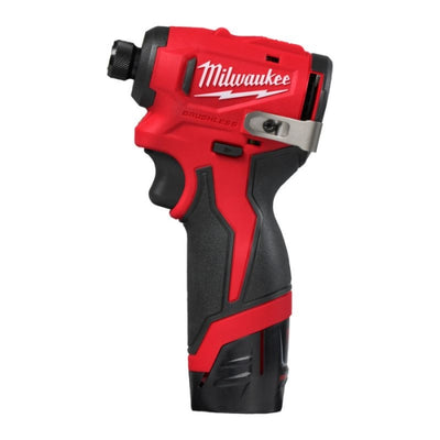 Atornillador De Impacto M12 2 BAT 2AH, 1/4 HEX M12BLIDRC-202C 4933499690 MILWAUKEE