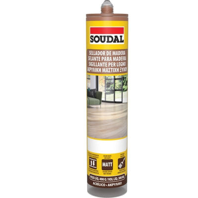 Sellador Madera SAPELLY Cartucho 300ML SOUDAL