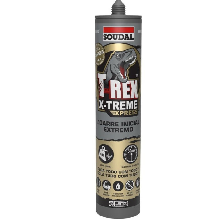 Adhesivo Sellador T-REX X-TREME EXPRESS Blanco 290ML SOUDAL