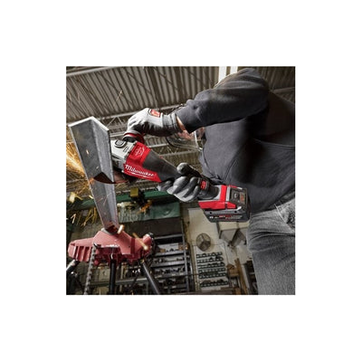 Amoladora Angular De Alto Rendimiento M18 FUEL 125MM Con RAPIDSTOP M18FHSAG125XPDB2-0X MILWAUKEE