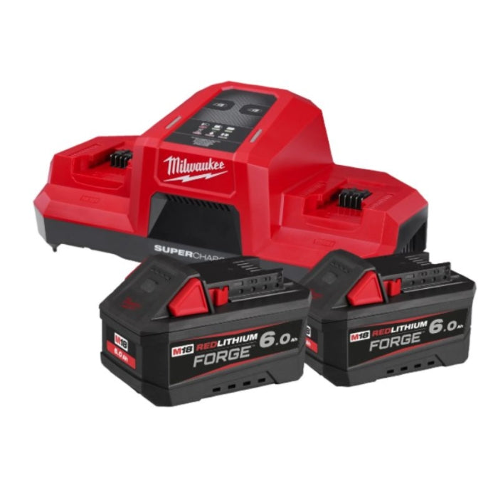 Kit NRG M18 FORGE 6.0AH + Super Cargador M18FORGENRG-602 4933498549 MILWAUKEE
