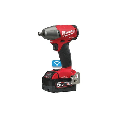 Llave De Impacto M18 FUEL ONE-KEY 1/2 Con Anillo M18ONEIWF12-502X 4933451374 MILWAUKEE