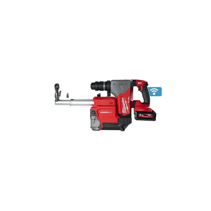 Martillo Combinado SDS-PLUS M18 FUEL ONE-KEY 32MM Con FIXTEC Y Extractor De Polvo M18ONEFHPXDEL-552C 4933478498 MILWAUKEE