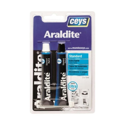 Adhesivo Epoxi Standard ARALDITE CEYS 15+15ml.