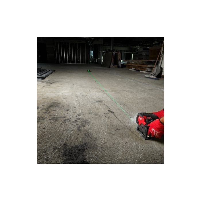 Nivel Láser De 2 Lineas Y Plomada M12 M12CLLP-0C 4933478101 MILWAUKEE
