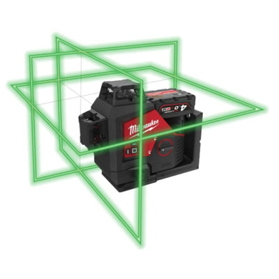 Nivel Láser De 3 Líneas M12 M123PL-0C 4933478103 MILWAUKEE