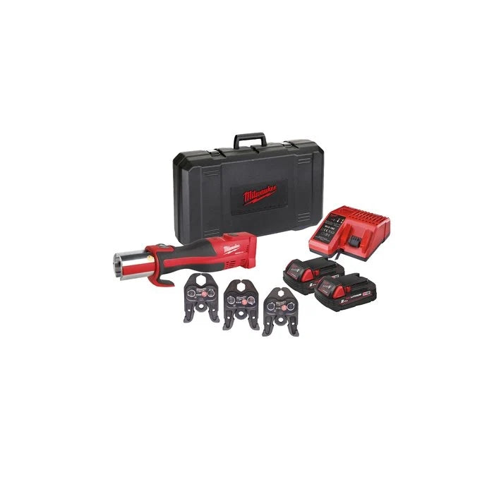 Prensadora Hidráulica Compacta Sin Escobillas M18 FORCE LOGIC M18BLHPT-202CV-KIT 4933451134 MILWAUKEE