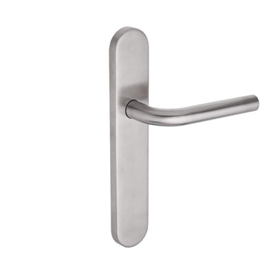 Juego Manilla Placa L Inox BRASSOCHO Mod. 8511