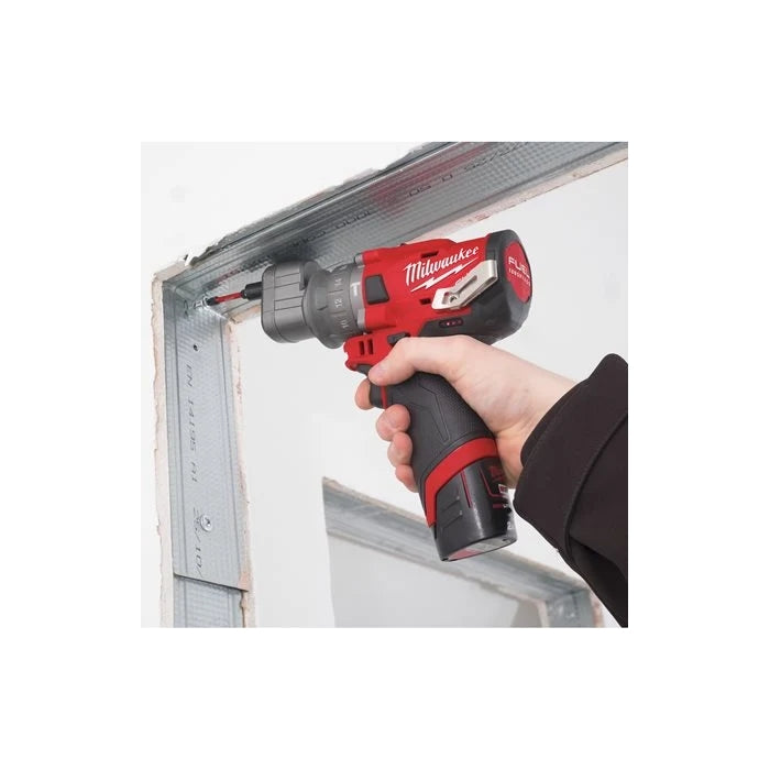 Taladro Percutor Subcompacto M12 FUEL Con Portabrocas Desmontable M12FPDX-202X 4933464136 MILWAUKEE