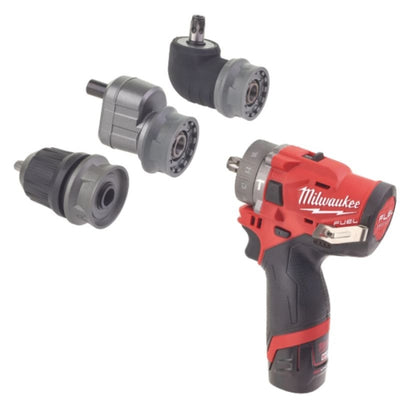 Taladro Percutor Subcompacto M12 FUEL Con Portabrocas Desmontable M12FPDXKIT-202X 4933464138 MILWAUKEE