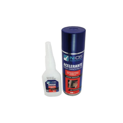 Pegamento Cianocrilato 50G + Acelerante 200ML 25539- N05