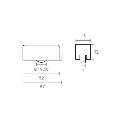 Rodamiento Nylon P-60 RD22 68237 MICEL