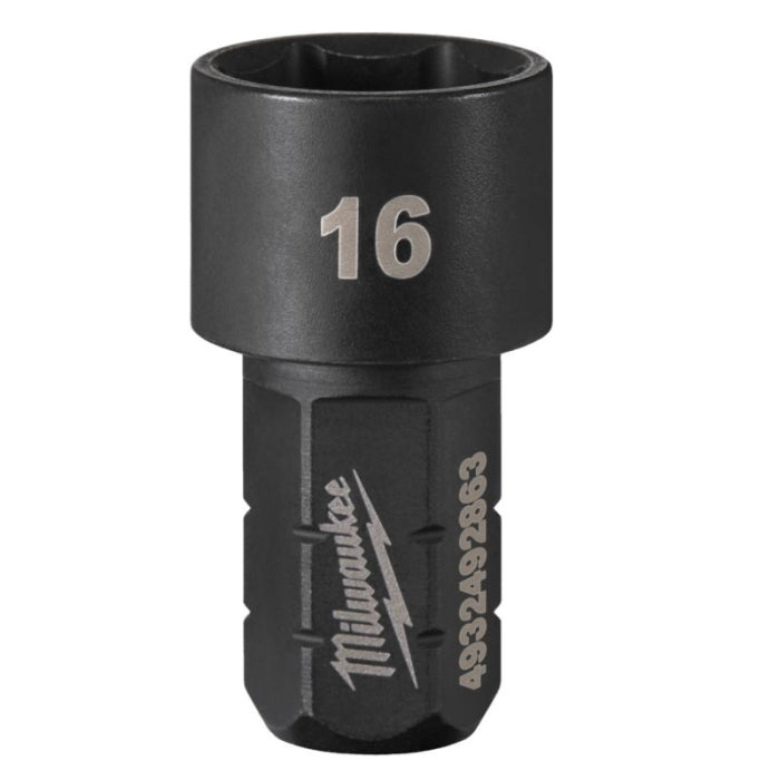 Vaso De 16MM Para Llave De Carraca Pasante M12FPTR FPTR-S16 4932492863 MILWAUKEE