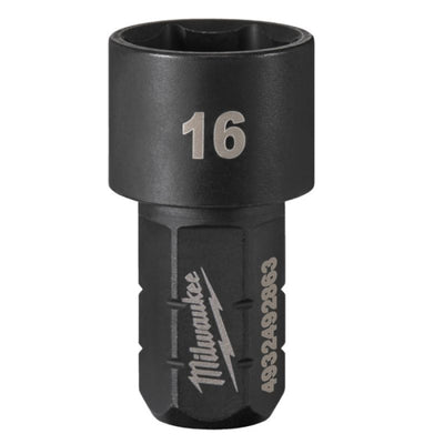 Vaso De 16MM Para Llave De Carraca Pasante M12FPTR FPTR-S16 4932492863 MILWAUKEE