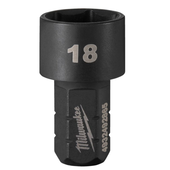Vaso De 18MM Para Llave De Carraca Pasante M12FPTR FPTR-S18 4932492865 MILWAUKEE