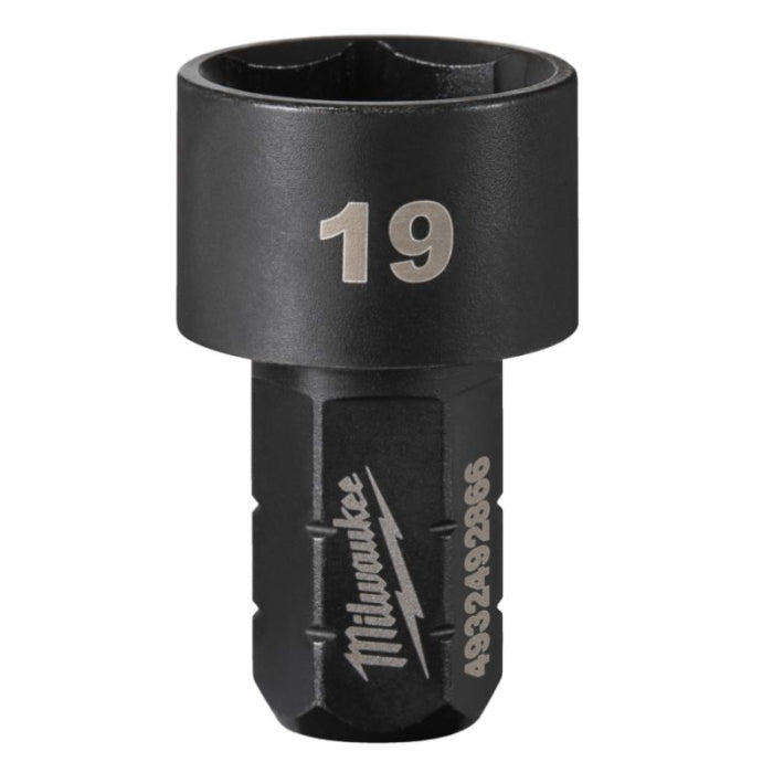 Vaso De 19MM Para Llave De Carraca Pasante M12FPTR FPTR-S19 4932492866 MILWAUKEE