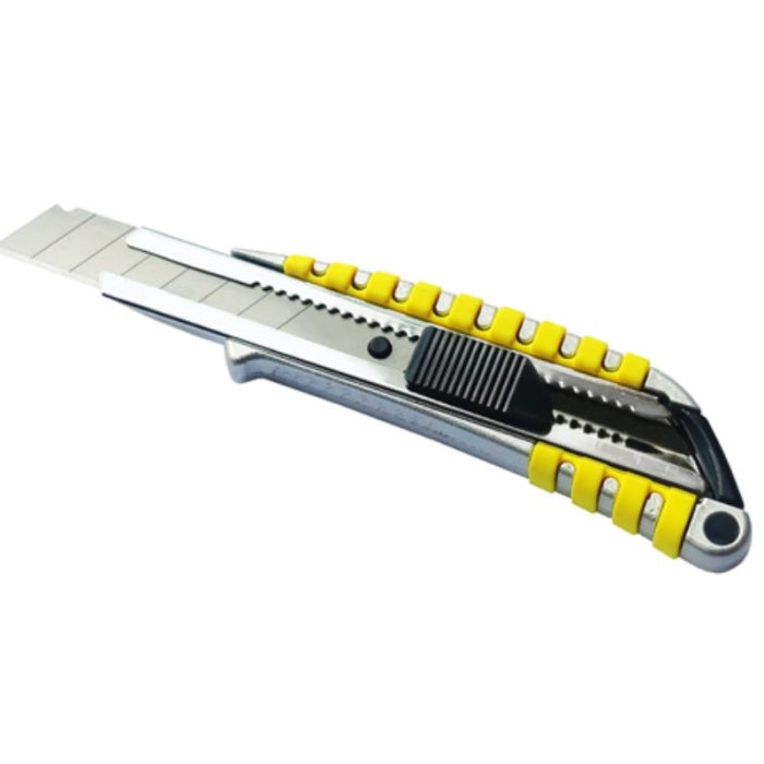 Cutter Bimaterial De Aluminio + TPR 18MM Blister 28014 FERROTECH