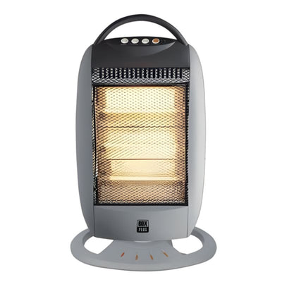 Estufa Eléctrica De Suelo Halogena, 1200W Oscilante VH101773 BOX PLUS