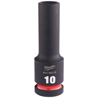 Vaso De Impacto 1/2 Largo 10MM 4932480328 MILWAUKEE
