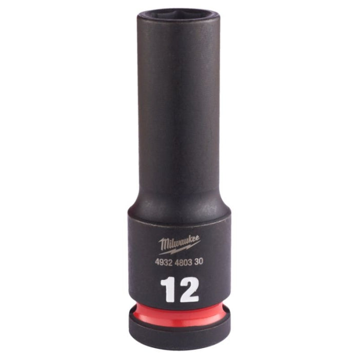 Vaso De Impacto 1/2 Largo 12MM 4932480330 MILWAUKEE