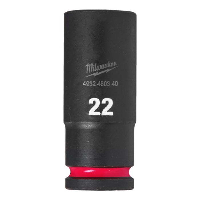 Vaso De Impacto 1/2 Largo 22MM 4932480340 MILWAUKEE