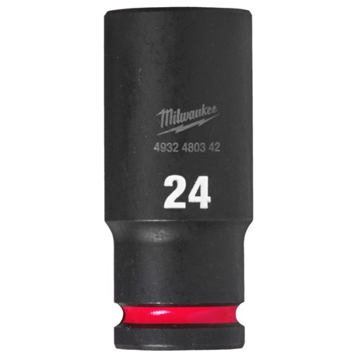 Vaso De Impacto 1/2 Largo 24MM 4932480342 MILWAUKEE