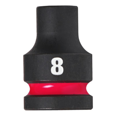 Vaso De Impacto 1/2 Corto 8MM 4932480302 MILWAUKEE